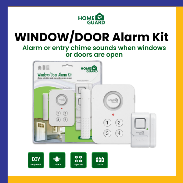 Homeguard door and window sensor wireless alarm (HGWAK610)